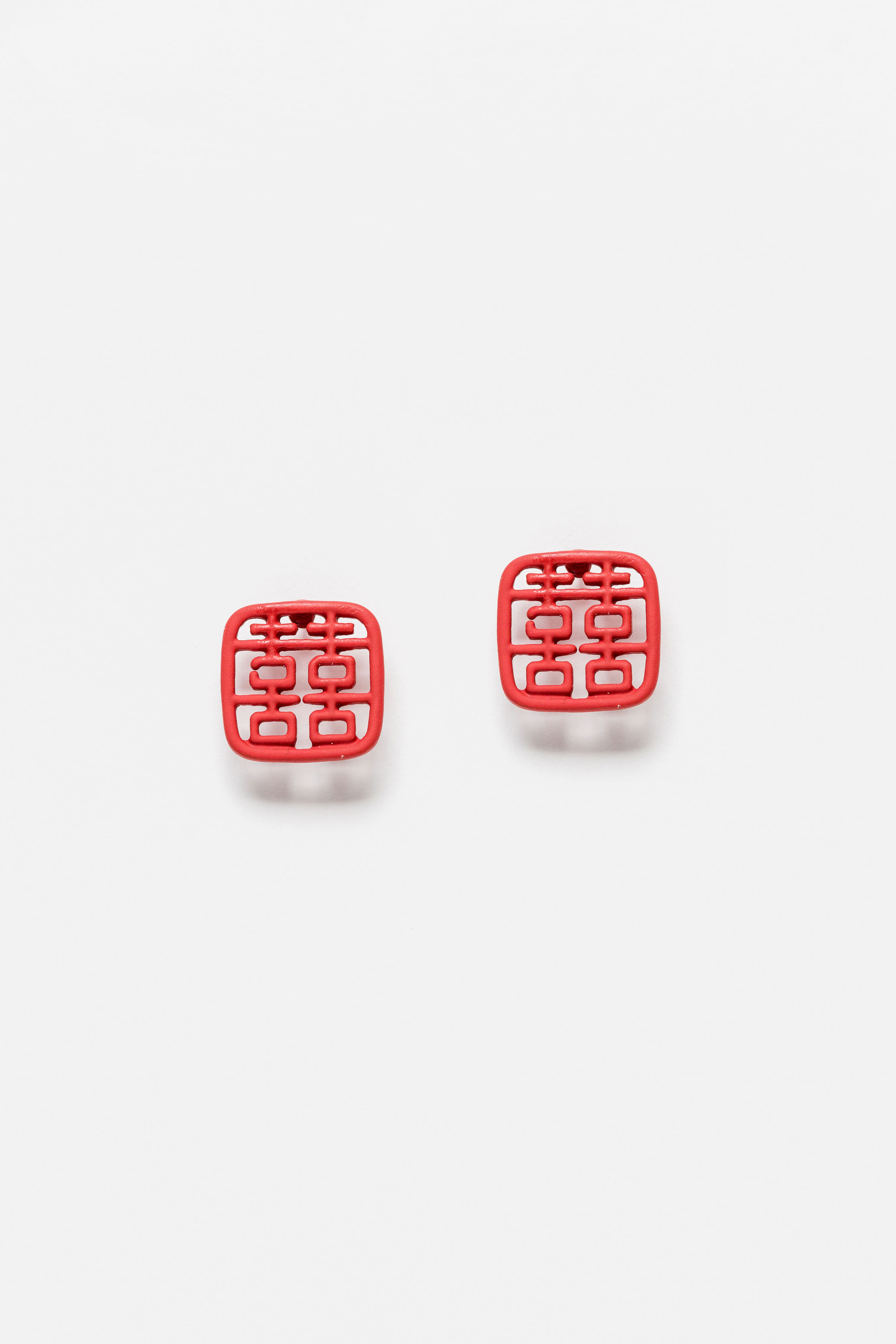 Shuang Xi Stud Earrings • DREAMSCAPED