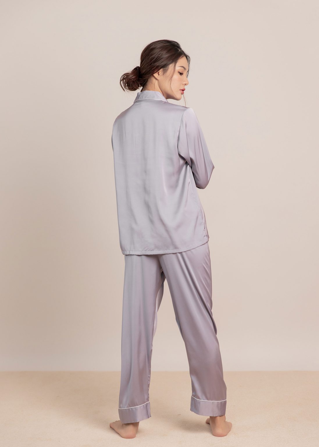 Irina Maison Nightwear Set in Purple - Image 5