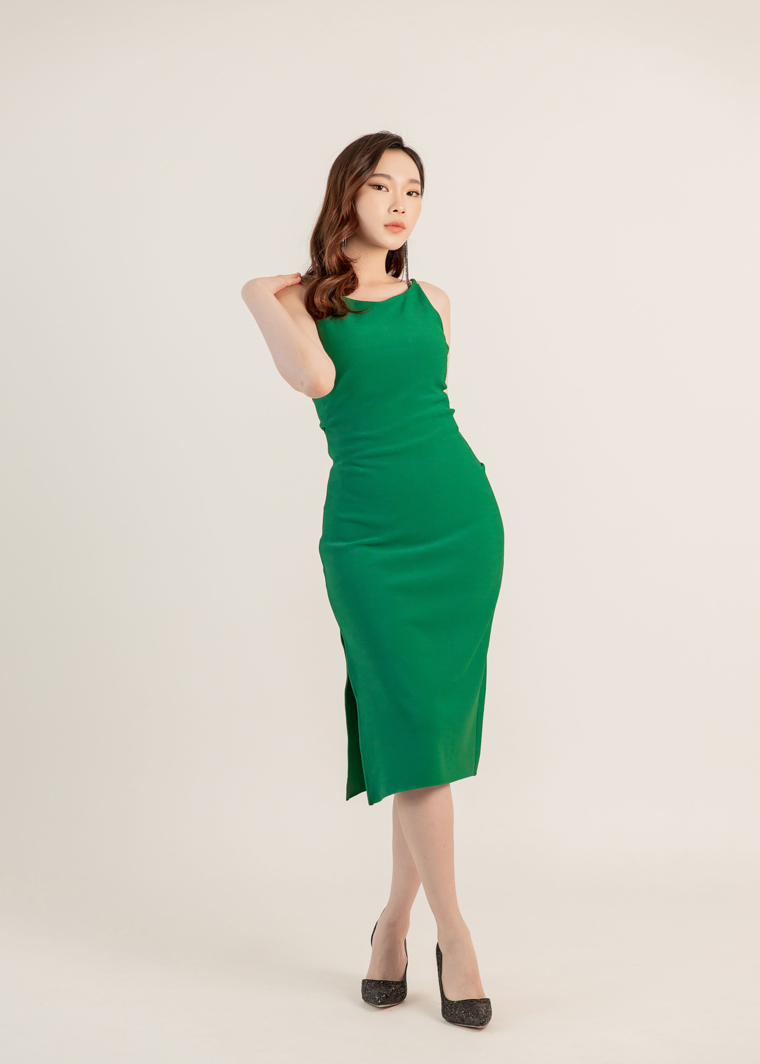 Meredith Floral Midi Dress