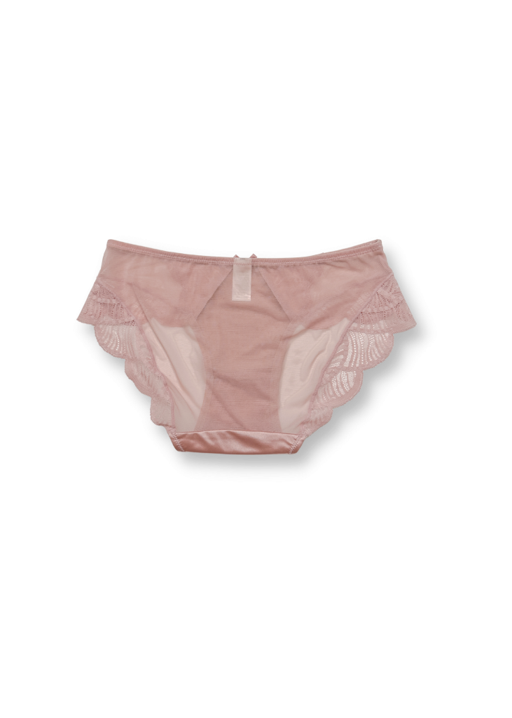 Petal Drapes Lace Panty in Pink • DREAMSCAPED