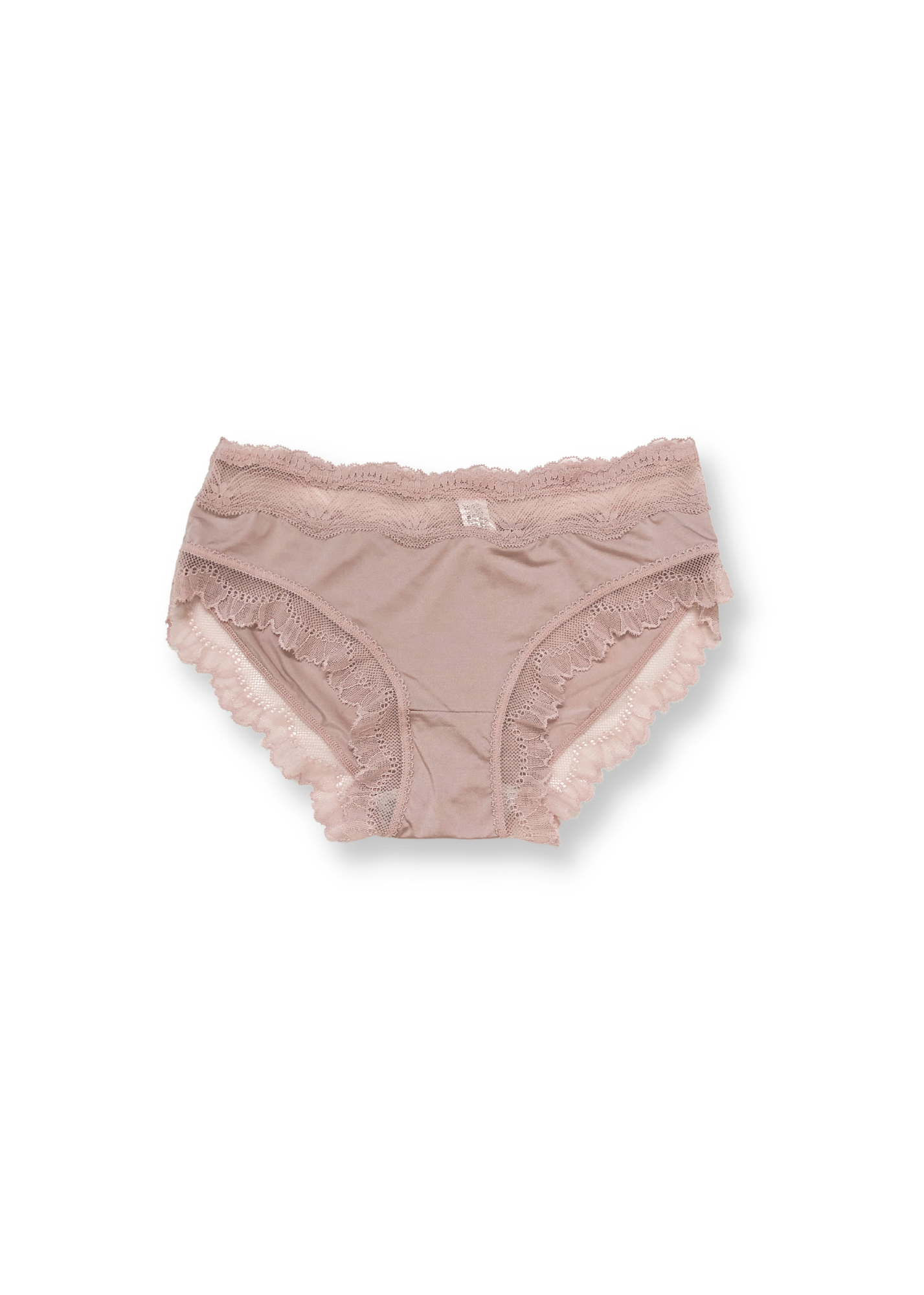 Lilia Frill Lace Panty in Pink • DREAMSCAPED