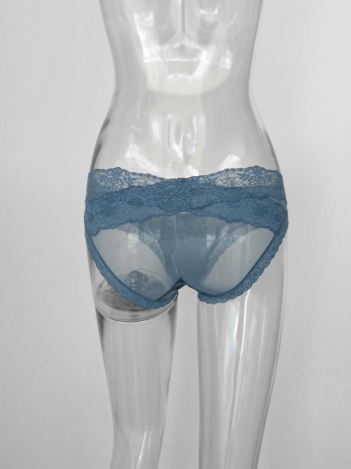 Interlaced Bordure Lace Panty In Blue - Image 5