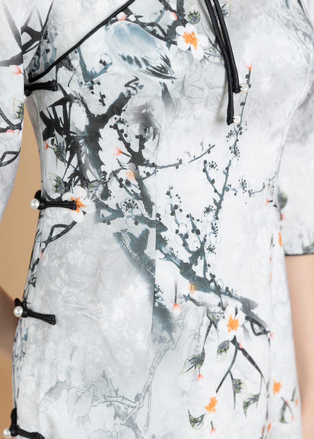 Glistening Hana Maxi Qipao - Image 5