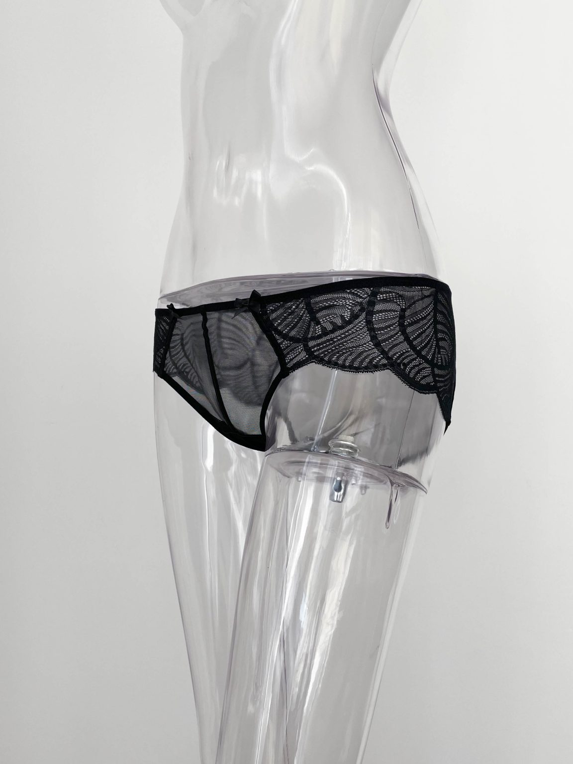 Coquette Chantilly Lace Panty in Black - Image 5