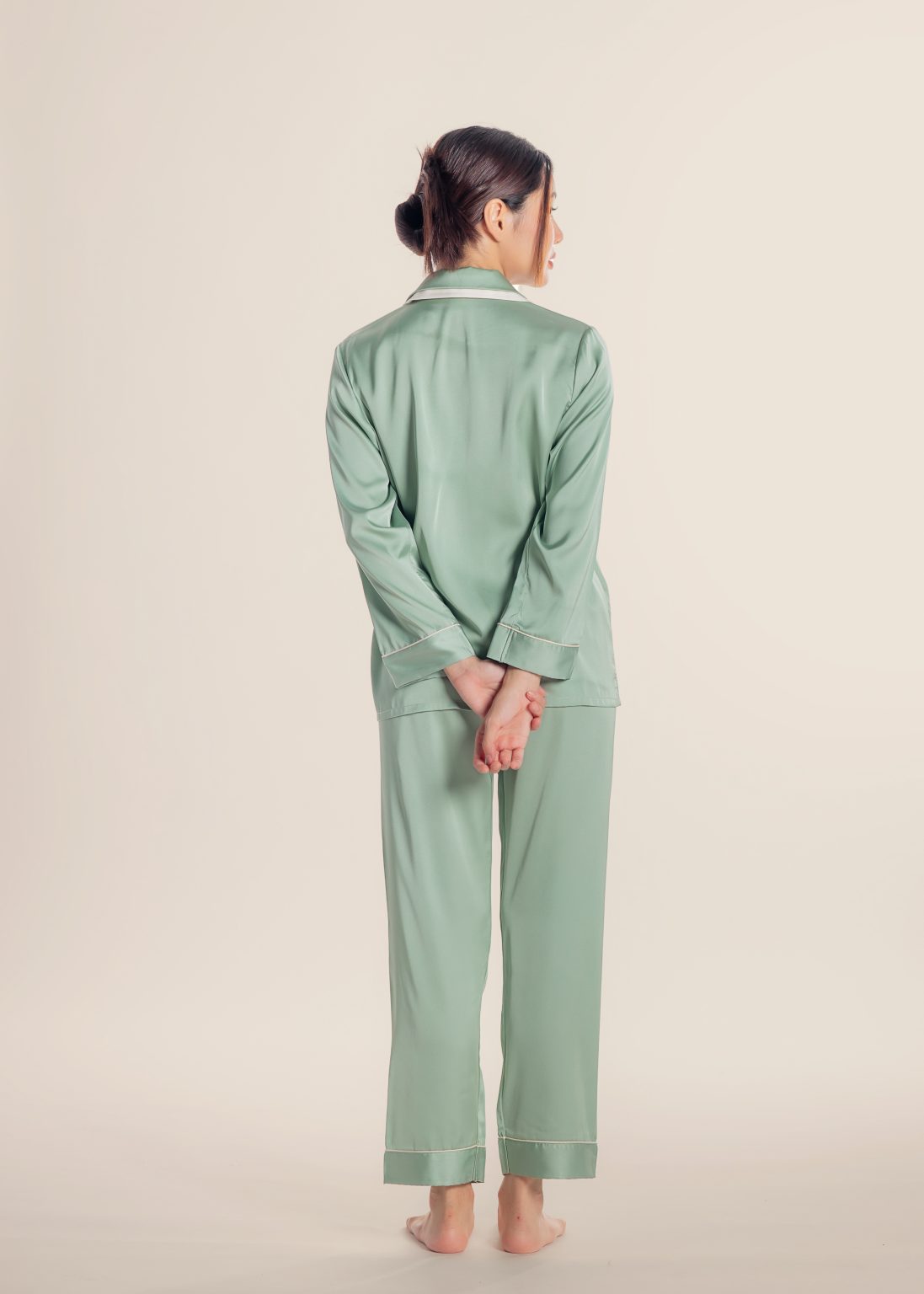 Aurelia Nightwear Set In Mint - Image 5