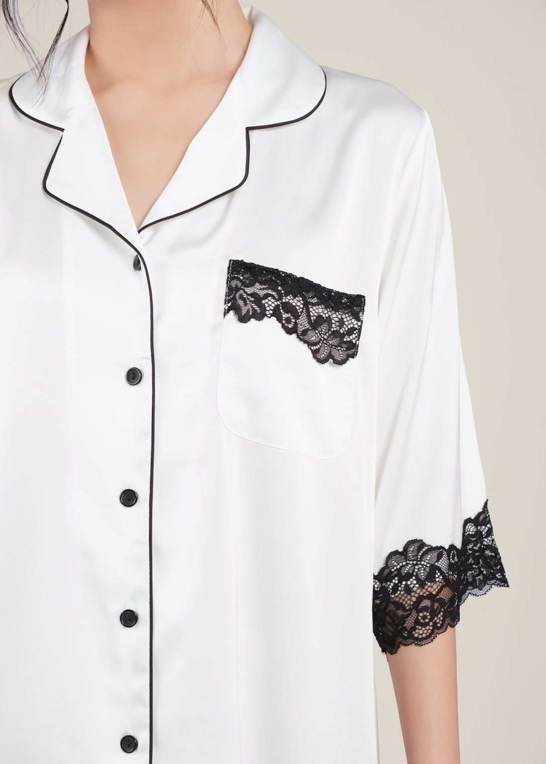 Etherea Nightshirt in White - Image 4