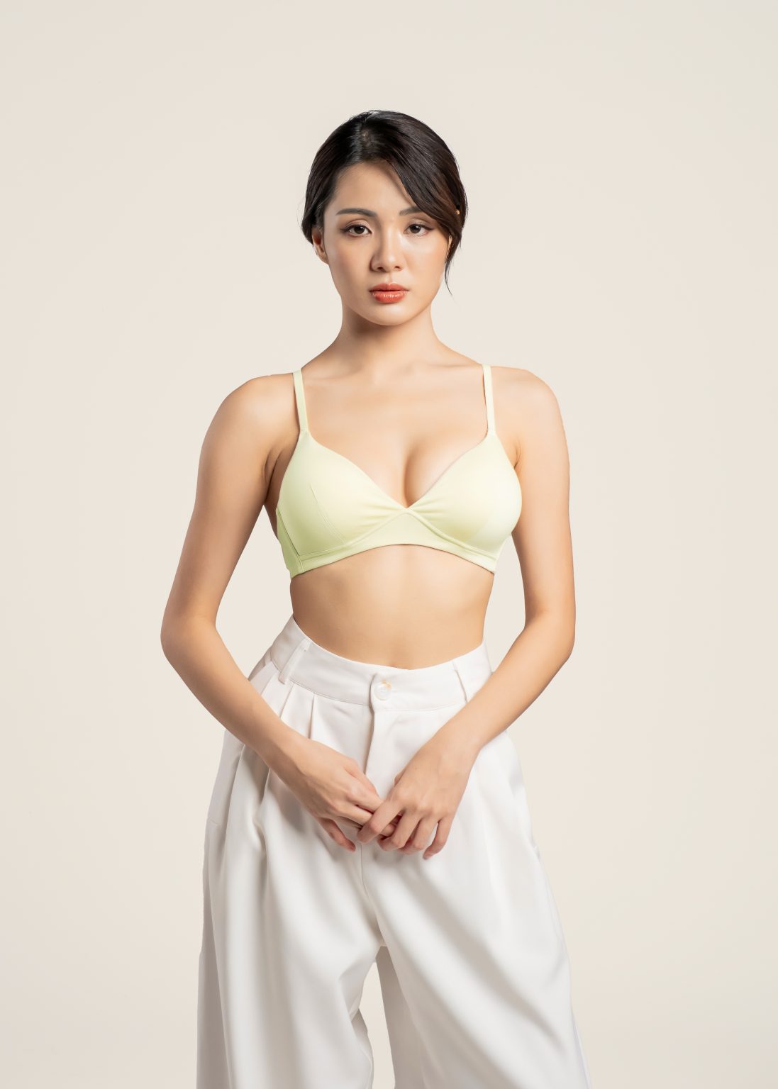 Arch Curve Bralette in Light Sage - Image 7