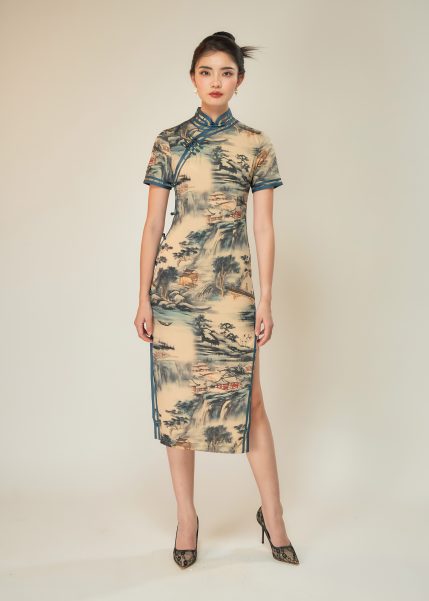 Artisage Mind Maxi Qipao